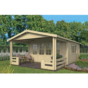 Tuindeco | Tuinhuis Wigan met Luifel 200 cm